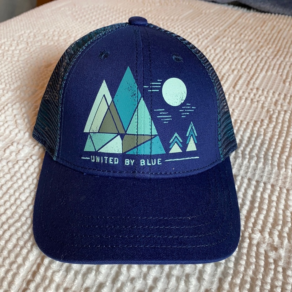 United By Blue youth trucker hat